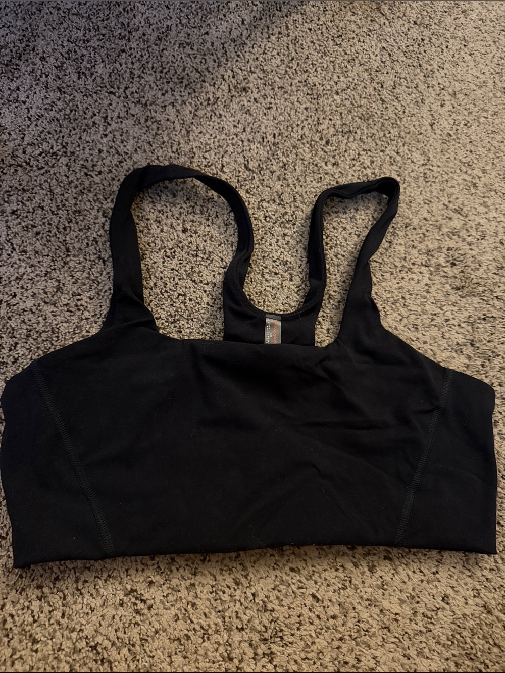 Free People Movement Black Women's Scoop-Back Sports Bra